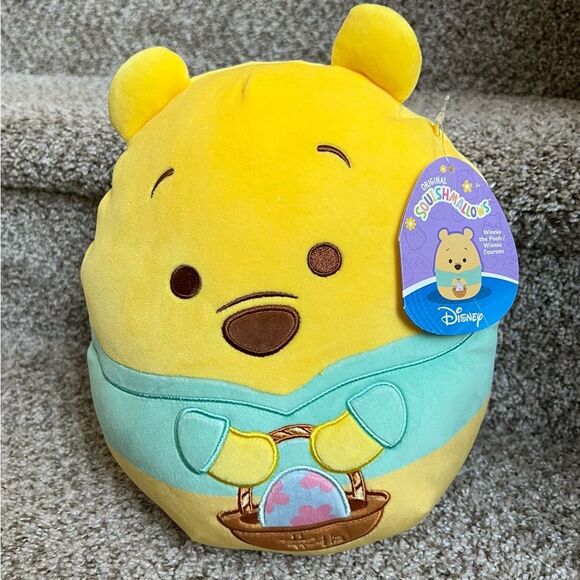 NWT Squishmallow Winnie the Pooh Easter Disney - Picture 1 of 4